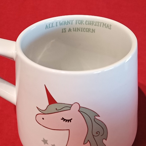 UNICORN "All I Want For Christmas Is A Unicorn" Mug. By: Slant Collections. - Picture 12 of 14